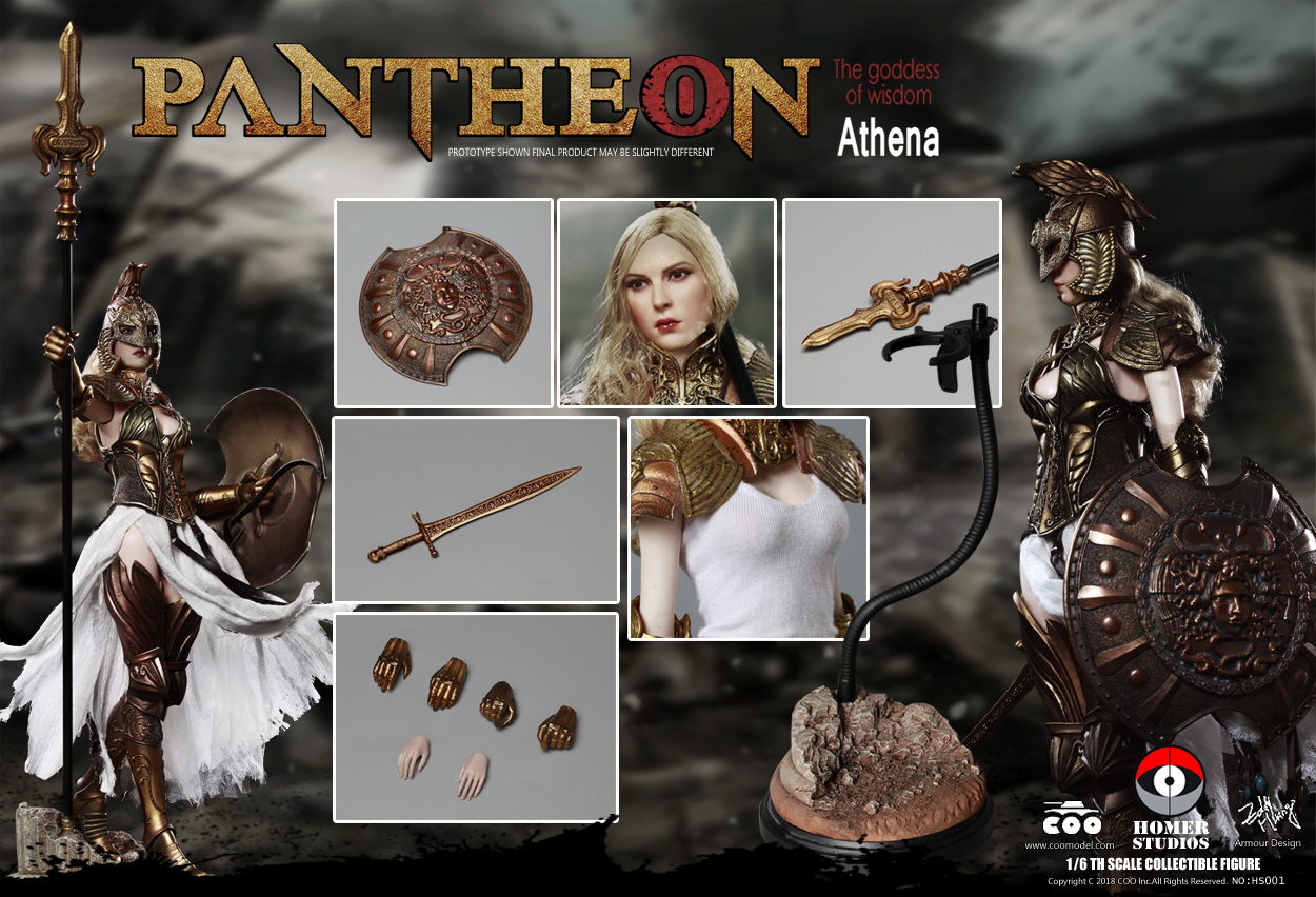  Artikelbild 1 des Artikels “1:6th PANTHEON - ATHENA / GODDESS OF WISDOM “