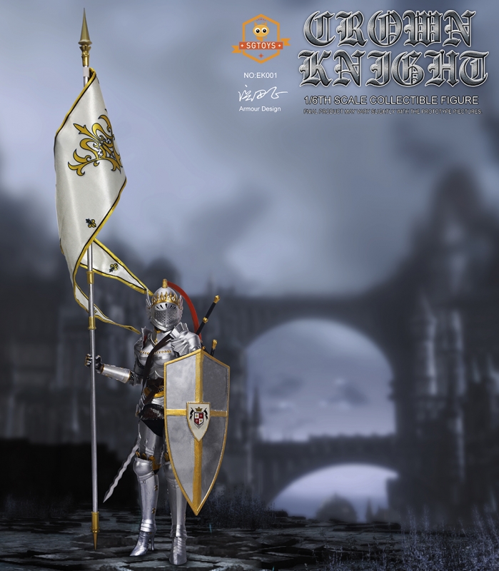  Artikelbild 1 des Artikels “1:6 Crown Knight , weibliche Ritterfigur Metal 1:6 “