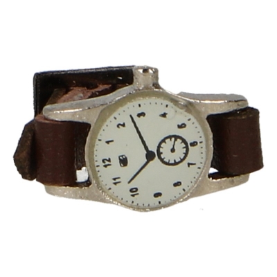  Product image 1 of the product “Offiziers Uhr, Chrono mit Lederarmband 1/6 ”