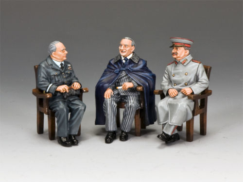  Product image 1 of the product “DD106 THE BIG THREE CHURCHILL STALIN ROOSEVELT D DAY '44 WWII ”