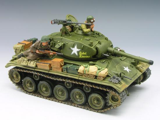  Artikelbild 1 des Artikels “DD092, M24 Chaffee Tank (Olive Drab) 1:30 “