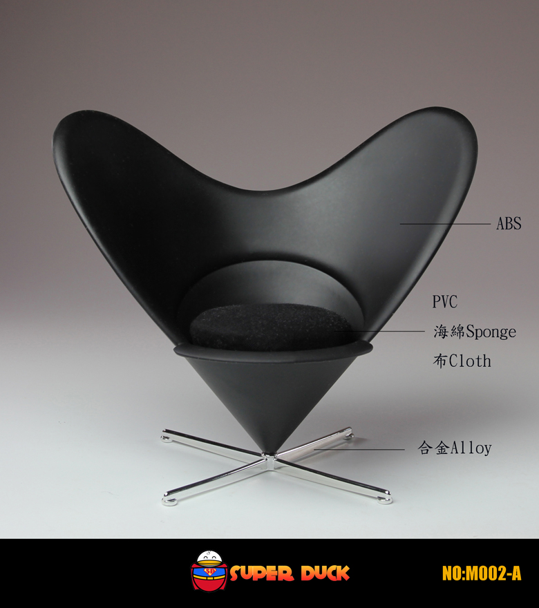  Artikelbild 1 des Artikels “1:6  Love Chair  Black “