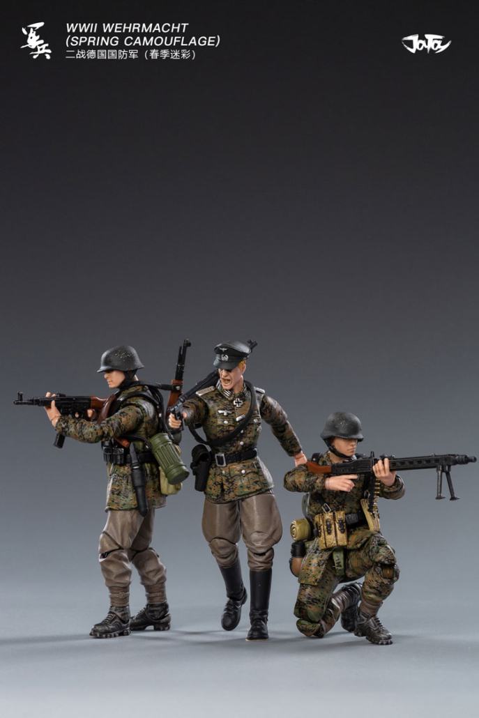  Artikelbild 1 des Artikels “1:18 Deutsche Elite Soldaten Eichenlaubtarn (3Figuren) “