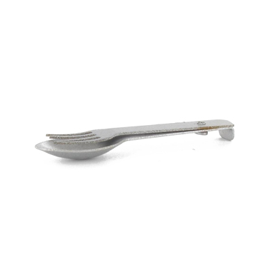  Product image 1 of the product “WW1 Die Cast Fork and Spoon (Silver) 1/6 ”