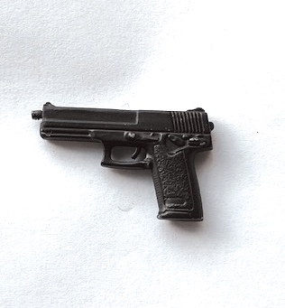  Product image 1 of the product “Diecast Glock (Black) 1/6 ”