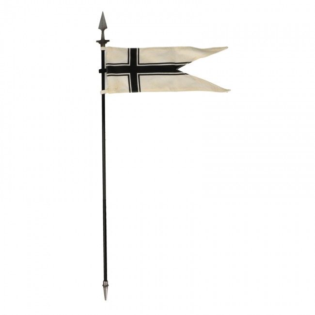  Artikelbild 1 des Artikels “Diecast Knight Teutonic Herald Halberd with Flag (White) 1/6 “