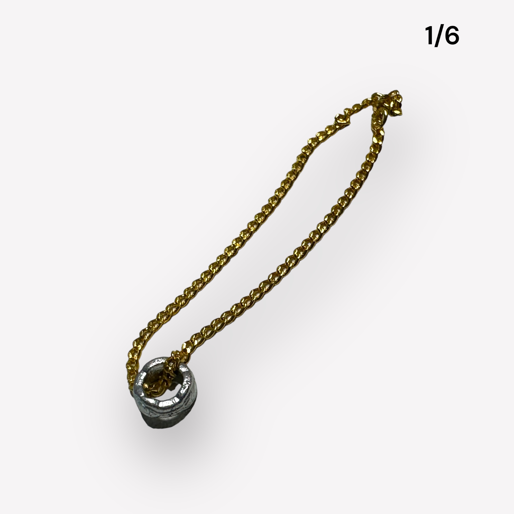  Product image 1 of the product “Diecast Necklace with Pendant (Gold/silver) 1:6 ”