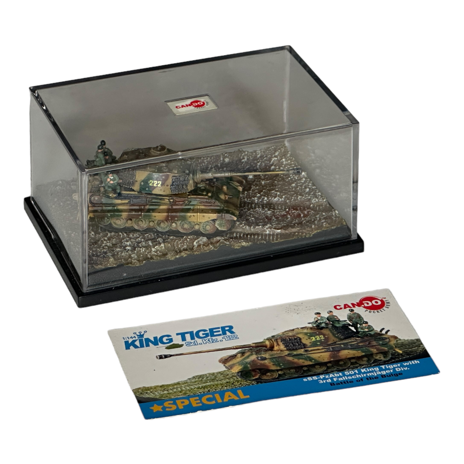  Artikelbild 1 des Artikels “1/144 Dragon Can Do Königstiger Special Peiper “