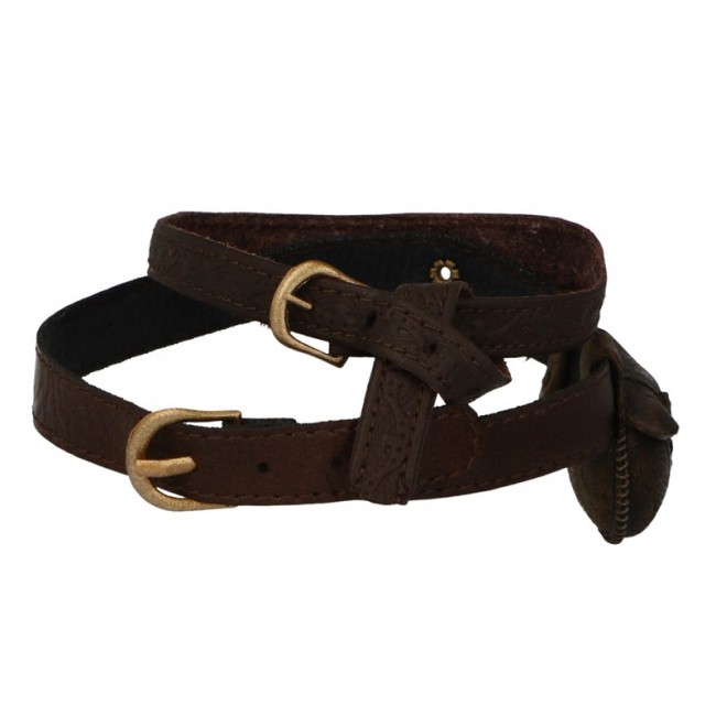  Product image 1 of the product “Double Belt with Pouch (Brown) 1/6 ”