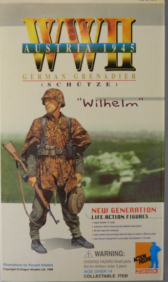  Product image 1 of the product “Wilhelm, Das Reich, Österreich 1945 - Grennadier - Schütze ”