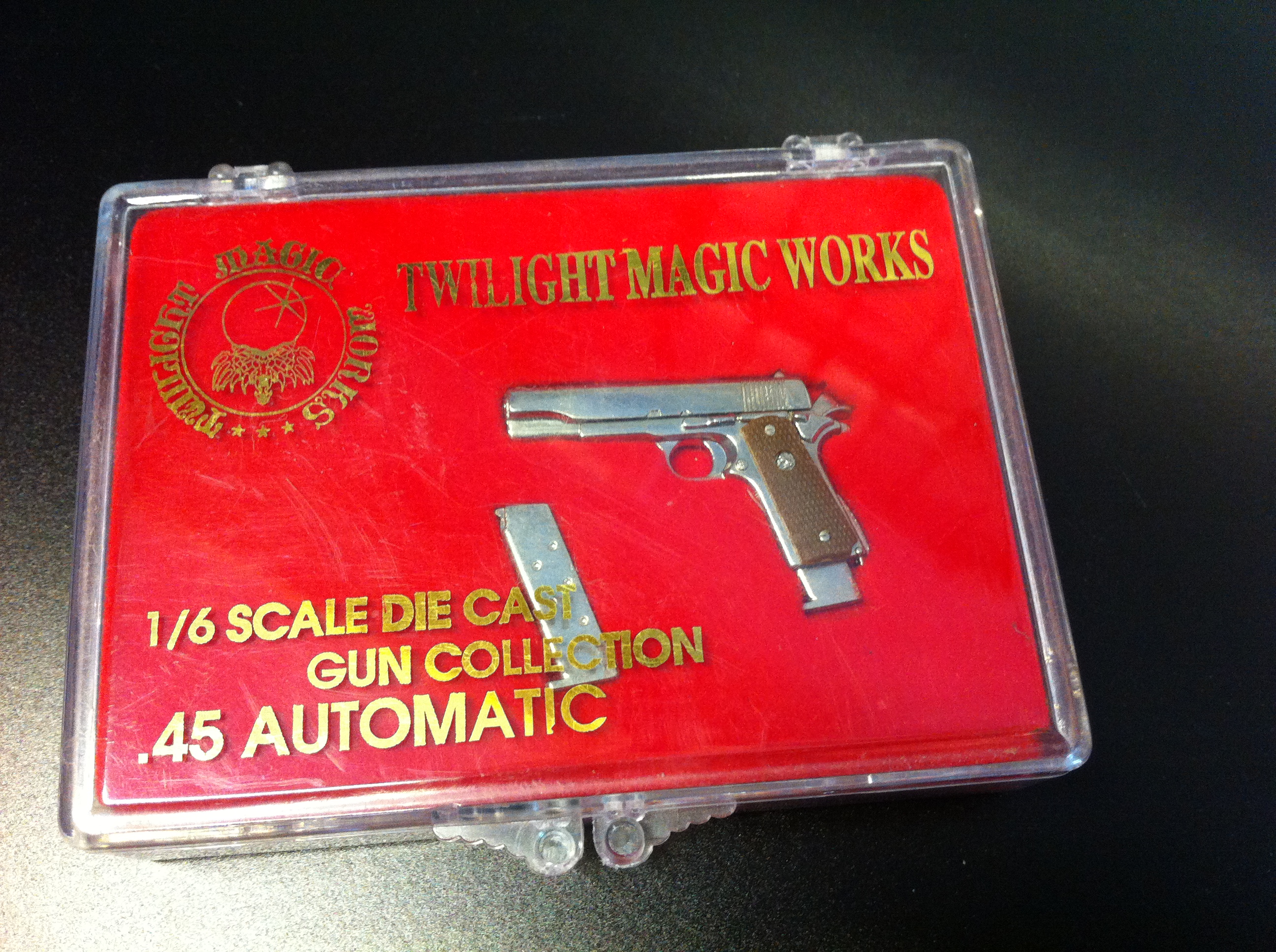  Product image 1 of the product “Colt 1911 in Metal mit beweglichen Schlitten von Yamato CHROM ”