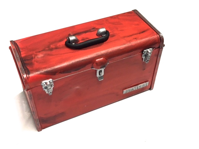  Product image 1 of the product “Toolbox in Plastic Red 1/6 ”