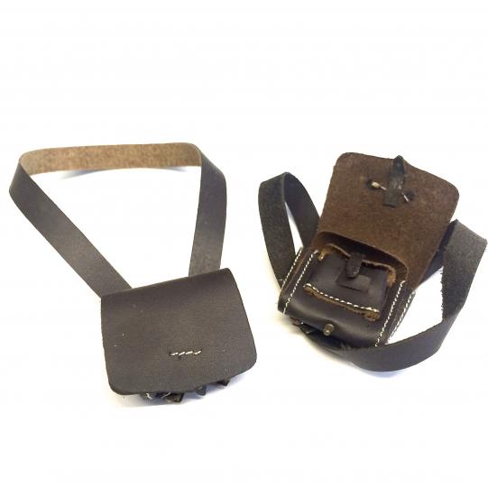  Product image 1 of the product “Civil War Civil War Ammo Box, brown leather ”