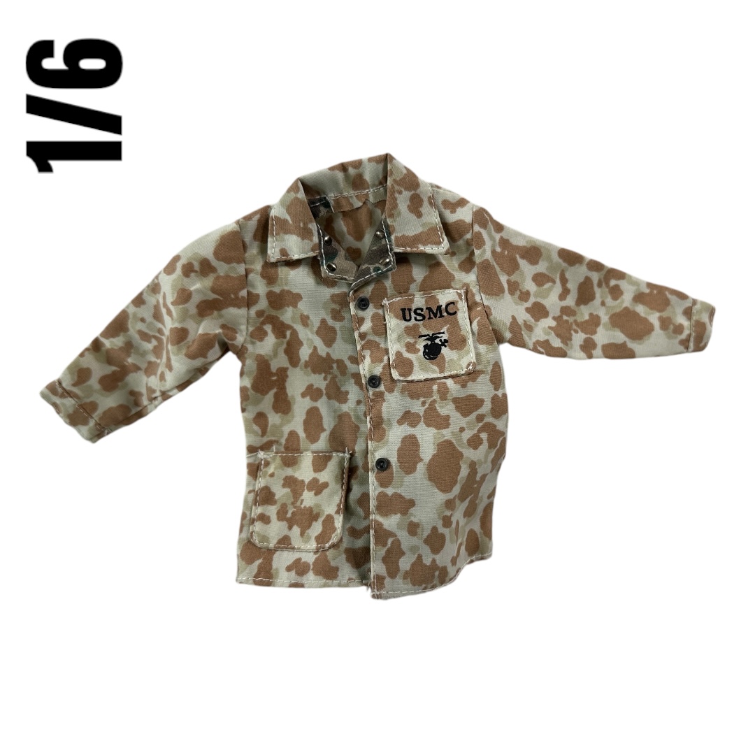  Product image 1 of the product “USMC Uniform Jacket  1/6 (Duck pattern) ”