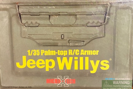  Artikelbild 1 des Artikels “1:72 Dragon Micro X Tech Willys Jeep RC Model “