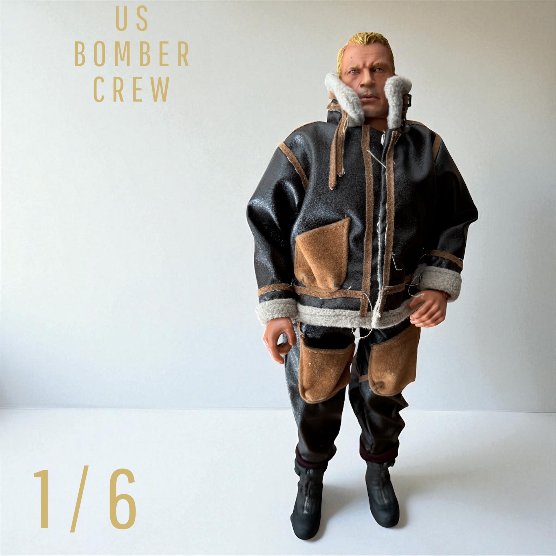 Product image 1 of the product “US Airforce Bomber Crew Pilot 1/6 Figure ”