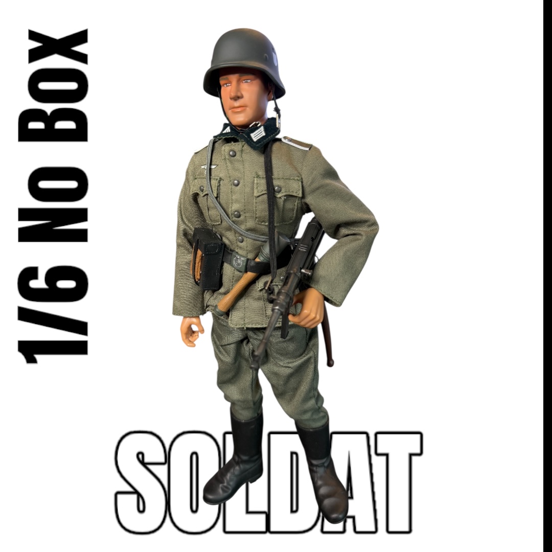  Product image 1 of the product “WH Soldat mit MP 40 in 1/6 no Box ”