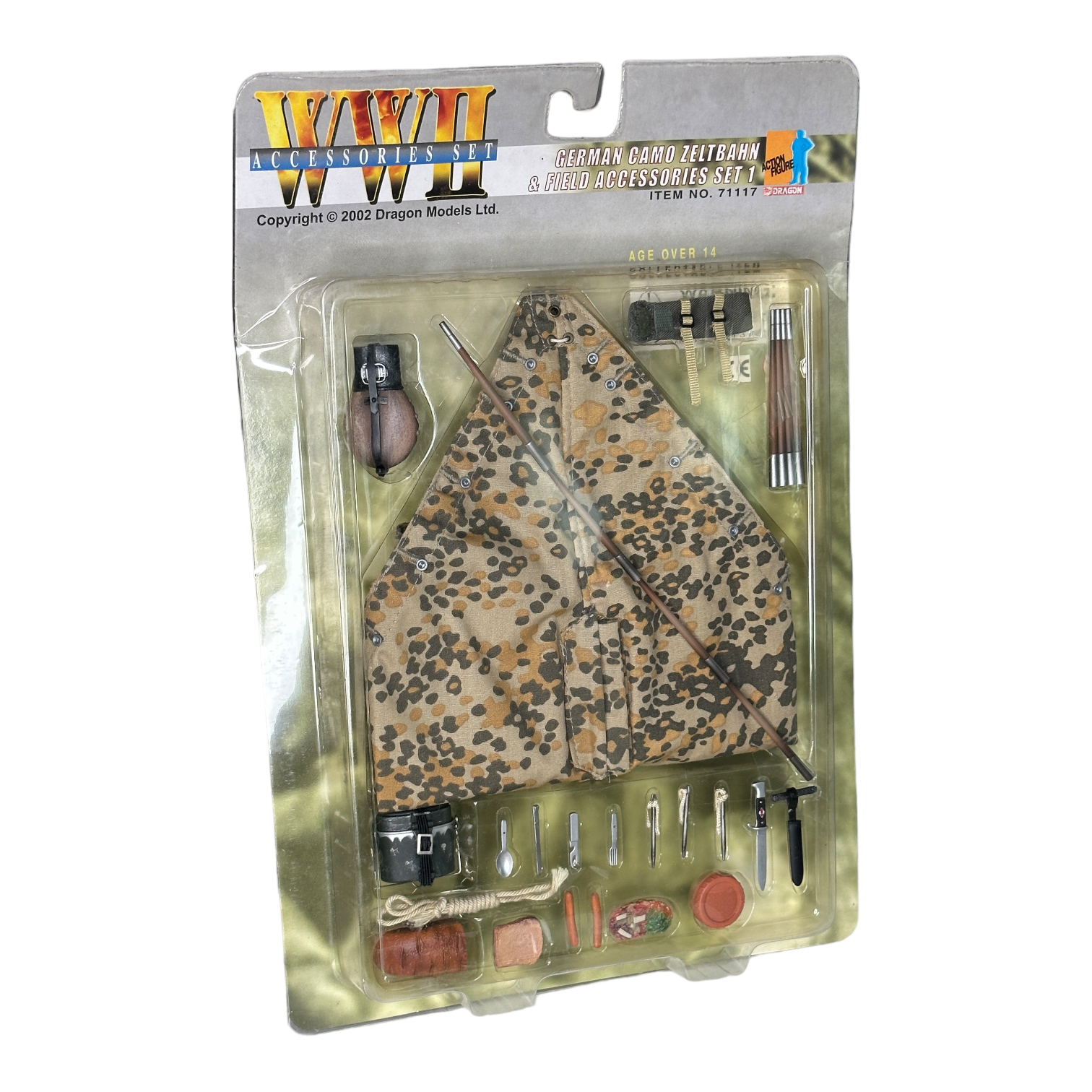  Artikelbild 1 des Artikels “Zeltbahn Platanenmuster Set 1. 1/6 “