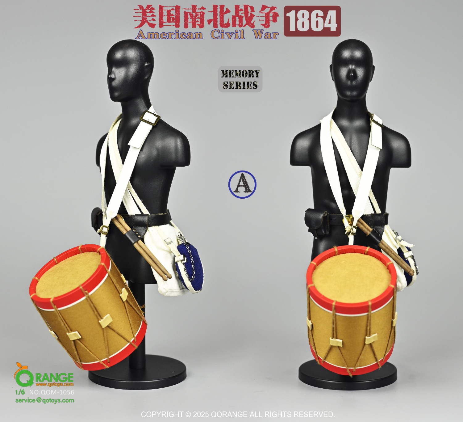  Product image 1 of the product “Drummer- Civil War 1:6 SET (No Figure) ”