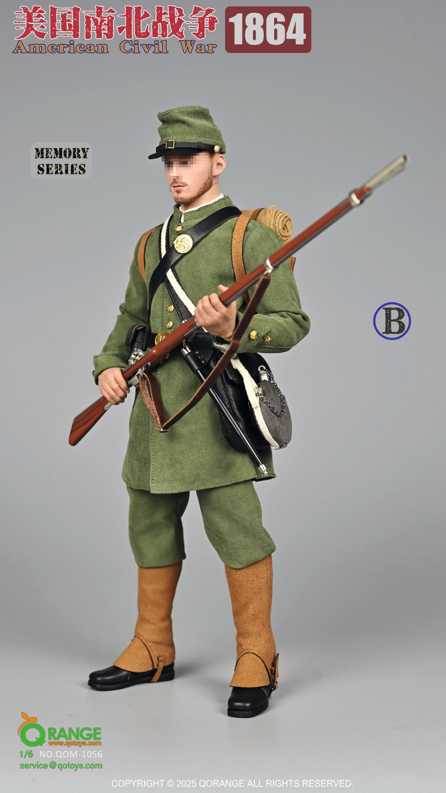  Artikelbild 1 des Artikels “Infantry- Civil War 1:6 SET (No Figure) “