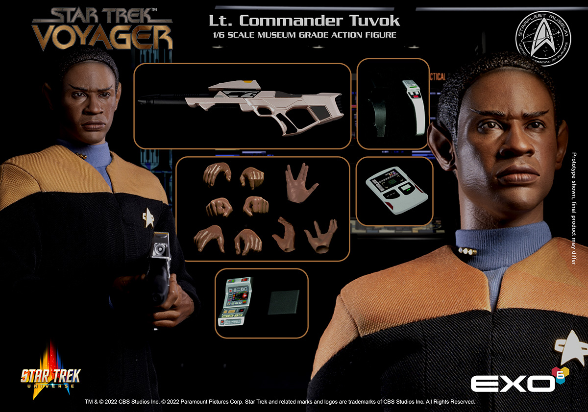  Artikelbild 1 des Artikels “Lt Cmdr Tuvok - Star Trek: Voyager - 1:6 scale “