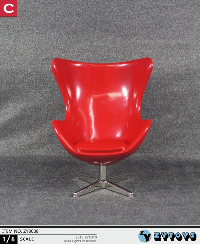  Artikelbild 1 des Artikels “1:6 Egg Chair (RED) “