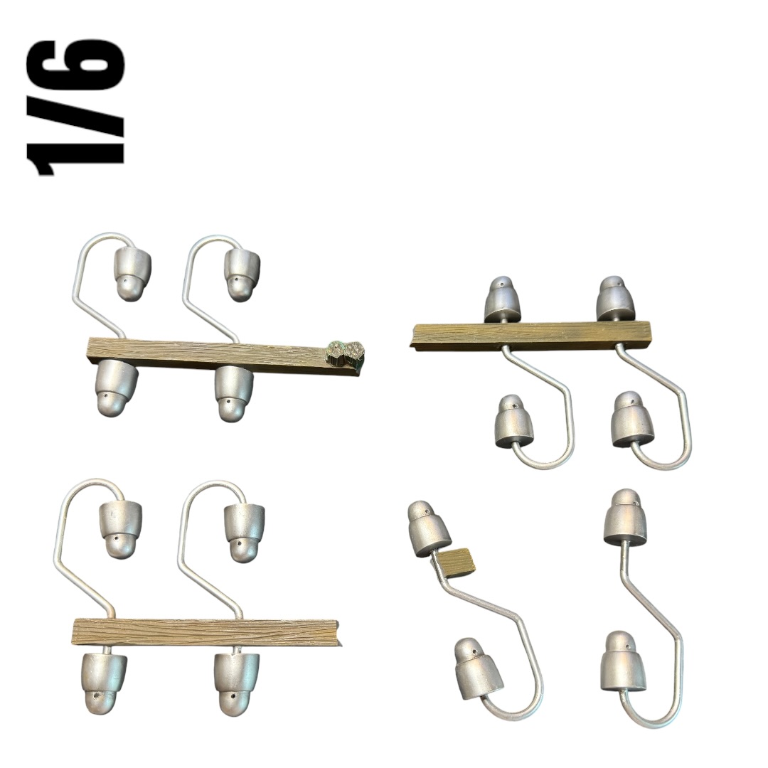 Artikelbild 1 des Artikels “Strommast Teile im Maßstab 1:6 - Cyberhobby Exclusive Set “