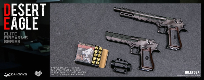  Product image 1 of the product “1/6 Elite Firearms Series - Desert Eagle Set (Noir) ”