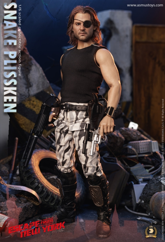  Product image 1 of the product “Snake Plissken Sixth Scale Figure Exclusive moveable eyeball.Hair Vers ”