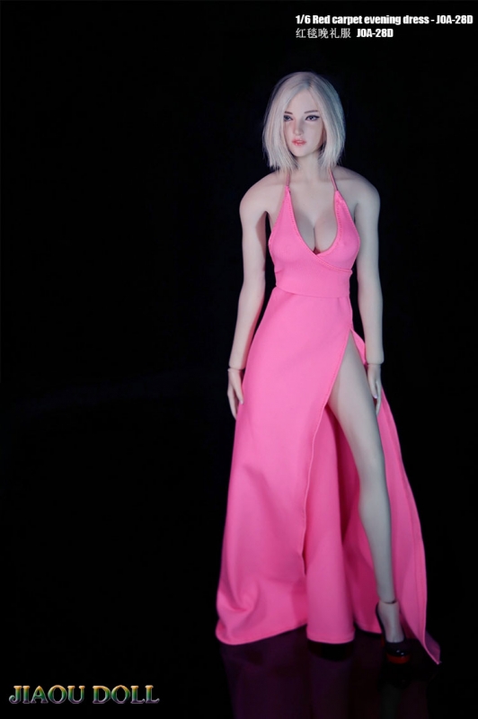  Product image 1 of the product “1/6 Evening Dress Set (Pink)  with Shoes ”
