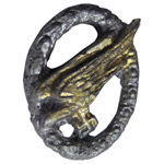  Artikelbild 1 des Artikels “Fallschirmschirmjägeren Abzeichen 1:6 in Metal “