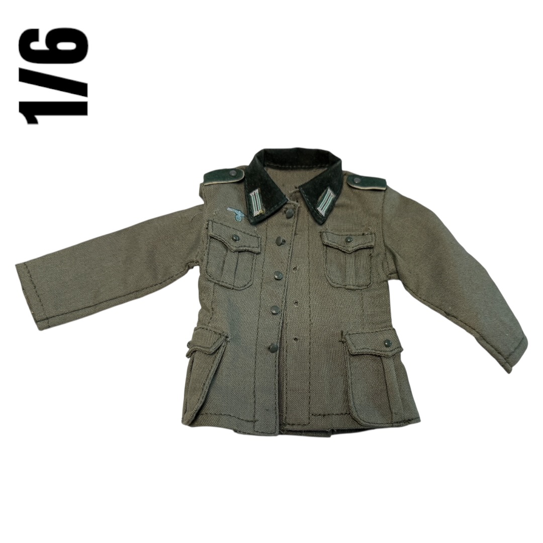  Artikelbild 1 des Artikels “German M36 Felduniform zum knöpfen Kragenspiegel gewebt 1/6 “