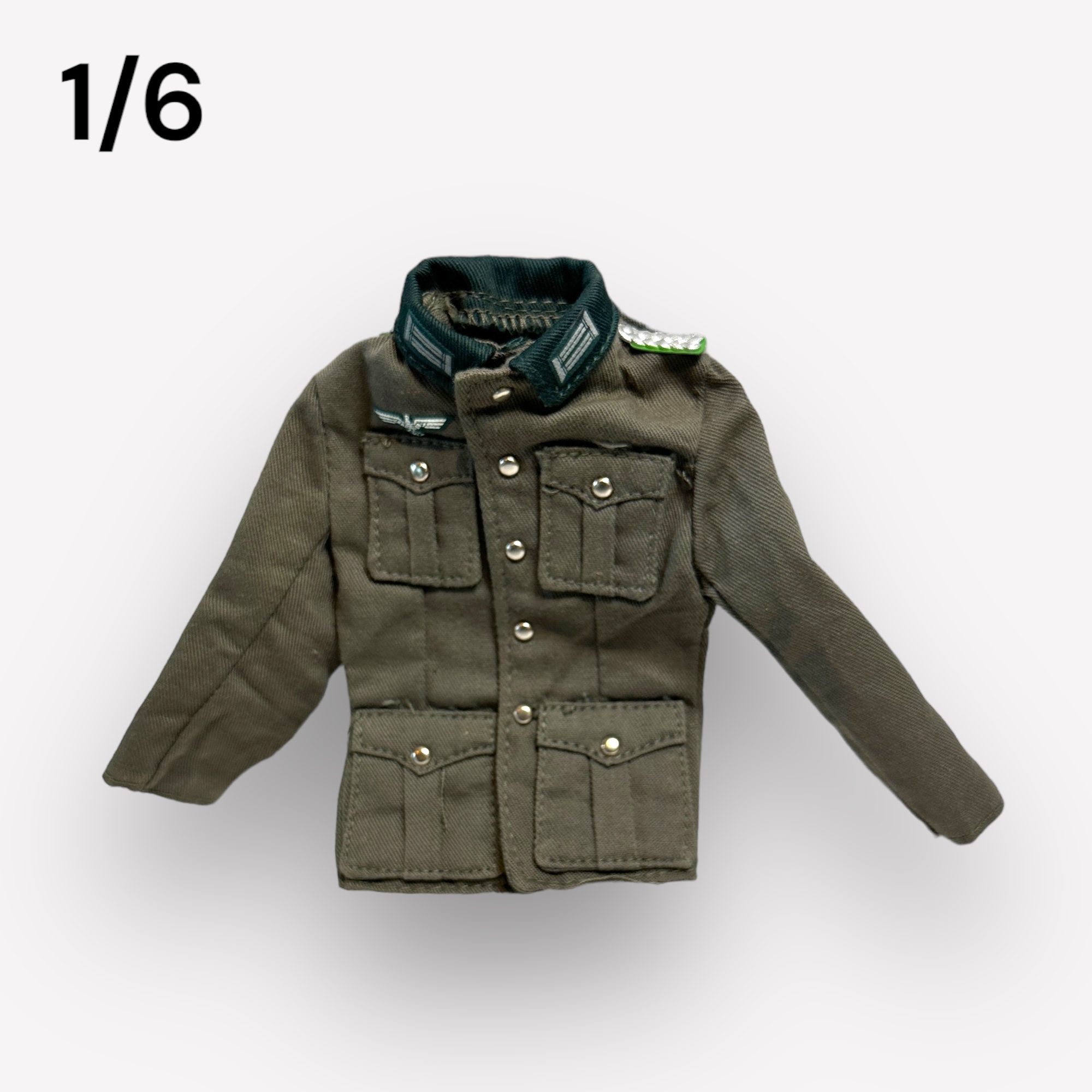  Product image 1 of the product “M36 Uniform mit Schulterklappen 1/6 (Geb Major) ”