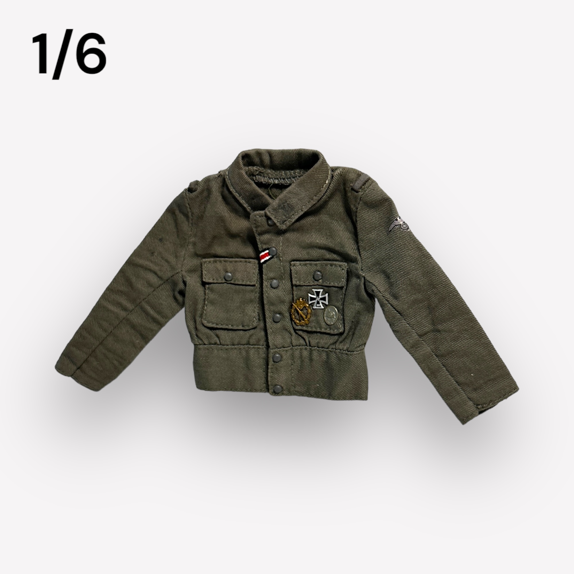  Artikelbild 1 des Artikels “M44 Feldbluse SS mit Band und Orden  1/6 “