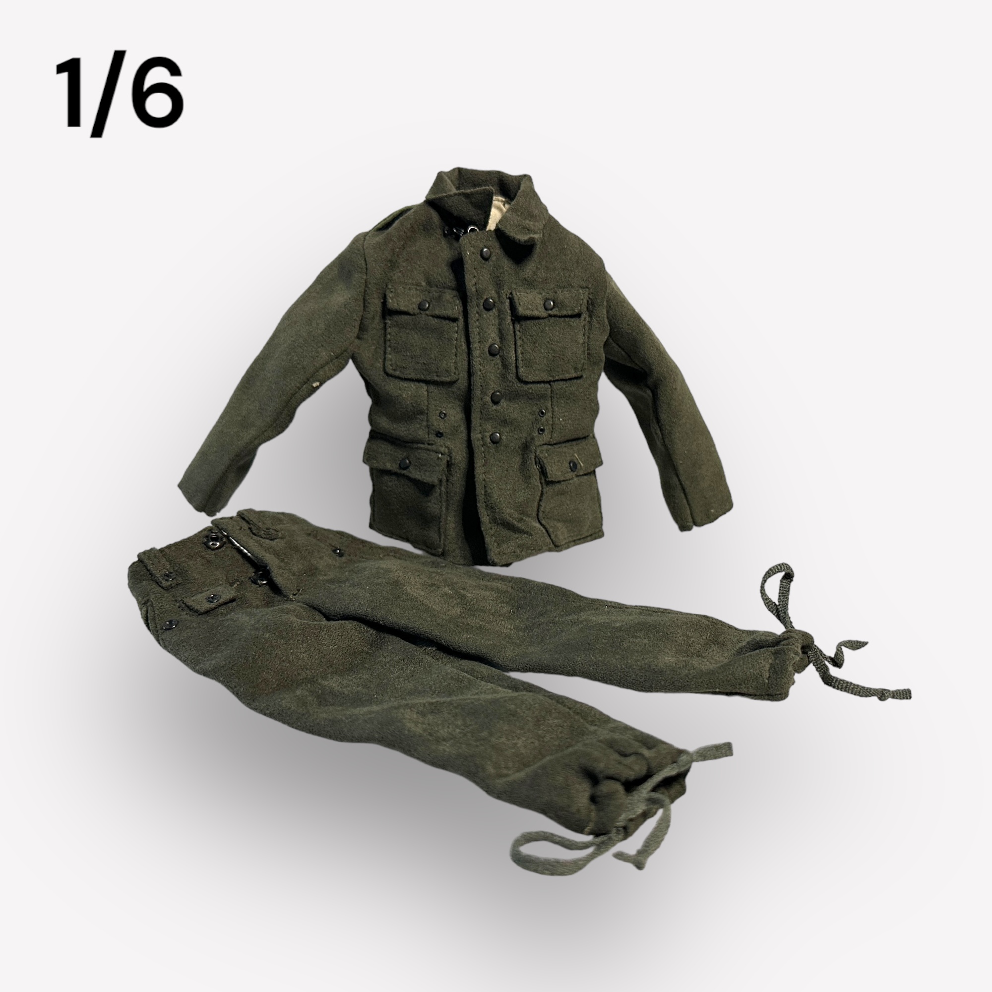  Artikelbild 1 des Artikels “M43 Feldbluse Gebirgsjäger mit Hose  1/6 “