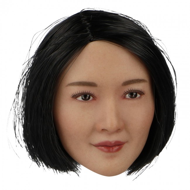  Artikelbild 1 des Artikels “Female Asian Headsculpt short Hair 1/6 “