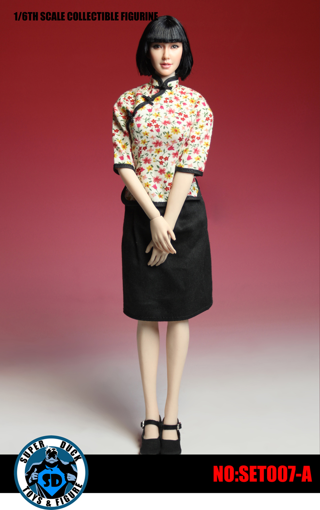  Artikelbild 1 des Artikels “1:6 Female Asian Traditional Clothing Set (White) “