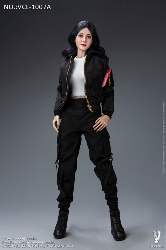  Artikelbild 1 des Artikels “Female Fashion Jacket Set (Black)1:6 “