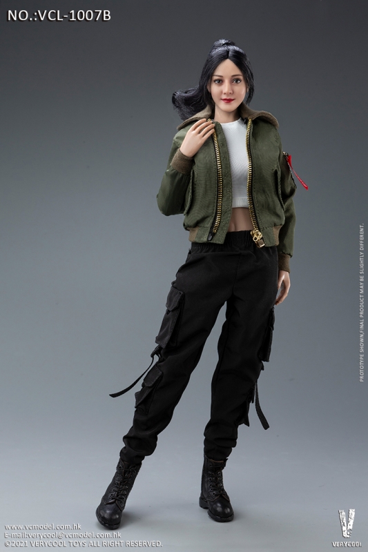  Product image 1 of the product “Female Fashion Jacket Set (Olive Drab) 1/6 ”