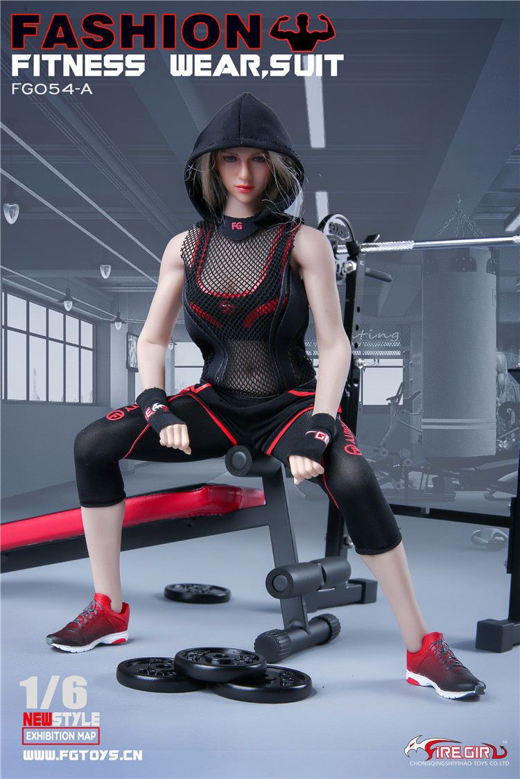  Artikelbild 1 des Artikels “1:6 Female Fitness Suit Clothes Set “