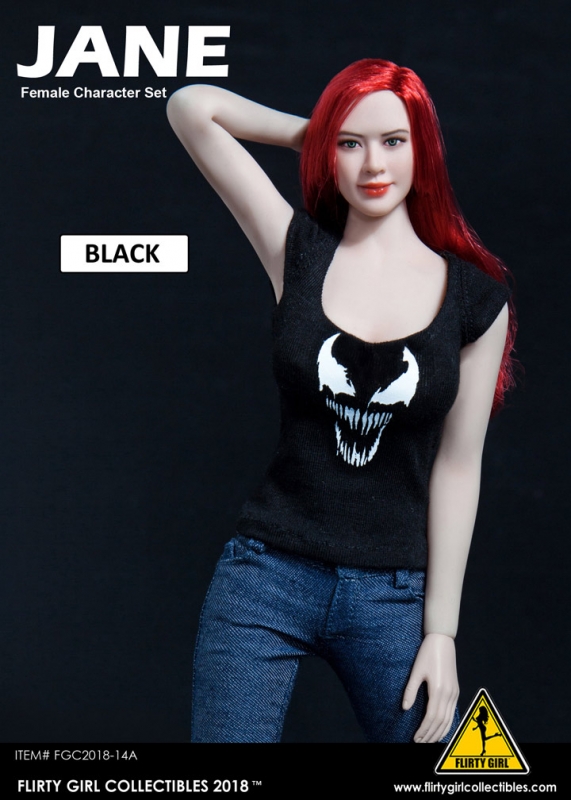  Artikelbild 1 des Artikels “Female Jane Set (Black) Clothing Set im Maßstab 1:6 “