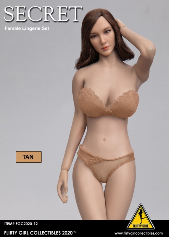  Artikelbild 1 des Artikels “Female Lingerie Set (Beige) im Maßstab 1:6 “