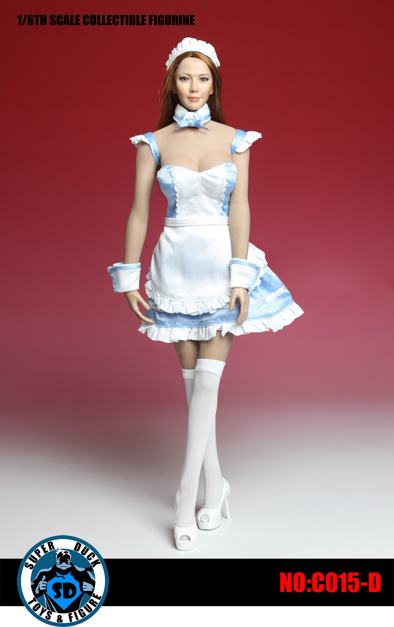  Artikelbild 1 des Artikels “Female Maid Set (Blue) 1:6 “