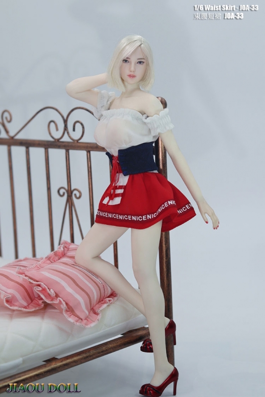  Artikelbild 1 des Artikels “1:6 Female Summer Waist Skirt Set (Red) “
