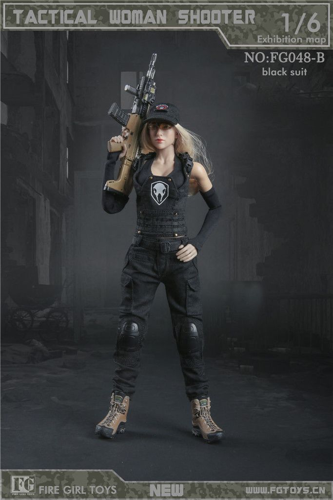  Artikelbild 1 des Artikels “1:6 Female Tactical Shooter Clothes Set “