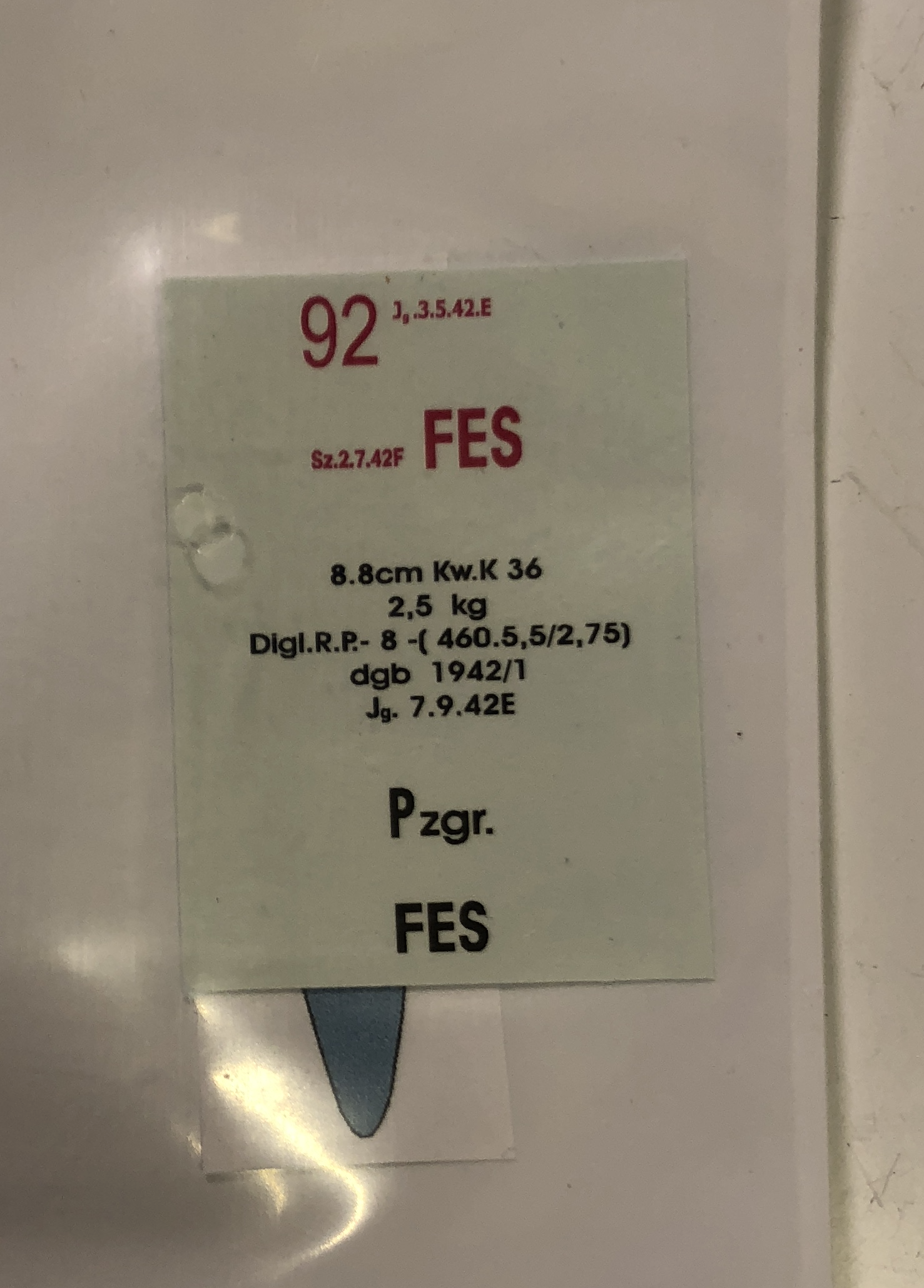  Artikelbild 1 des Artikels “88 panzergranaten kwk36 decal Set 2 (8.8 KwK36) “