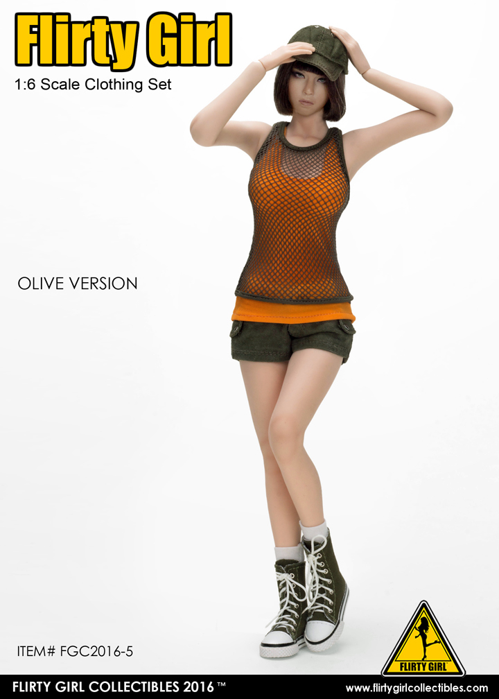  Artikelbild 1 des Artikels “Combat Short Fashion Clothing Set im Maßstab 1:6 “