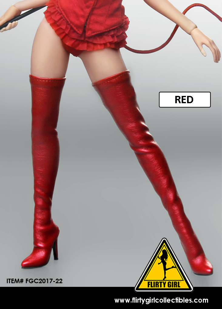  Artikelbild 1 des Artikels “Stiefel, sehr hoch - rot “