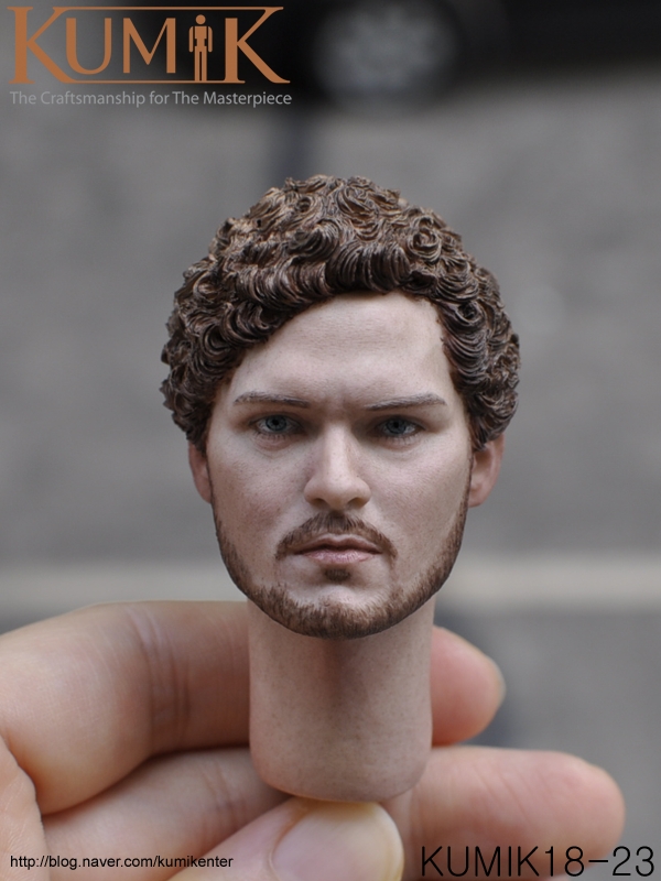  Product image 1 of the product “Kumik Male Iron fist Headsculp 1/6 ”