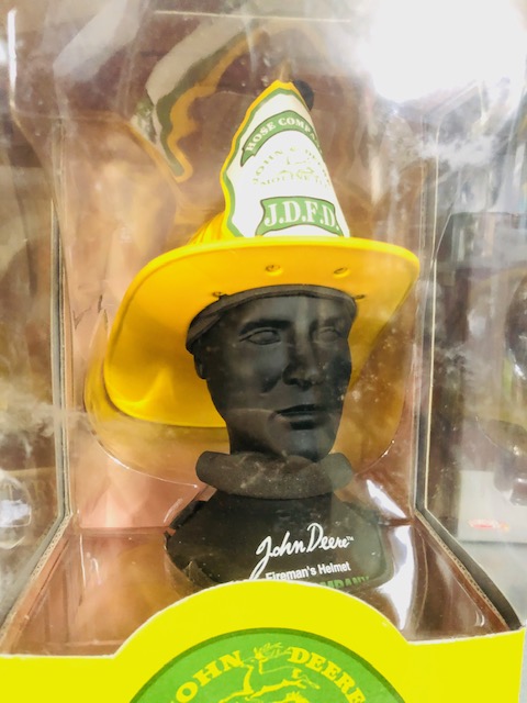 Product image 1 of the product “FIRE FIGHTING HELMET JOHN DEERE 1890S MINIATURE 1/4 ”